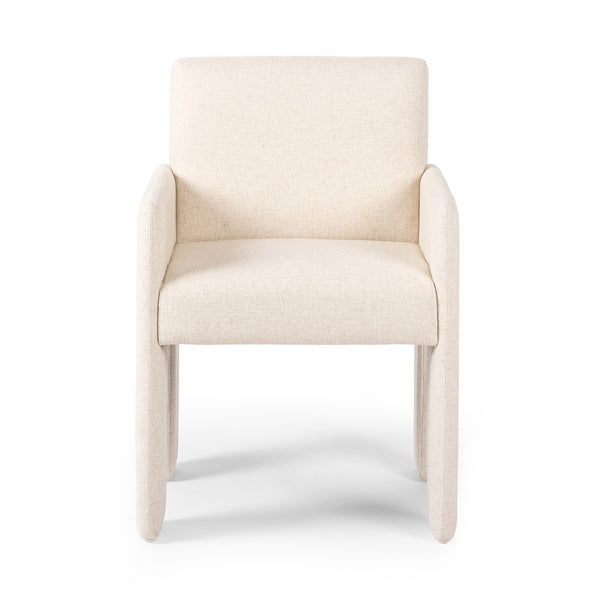 Amur Dining Armchair in Natural Antwerp