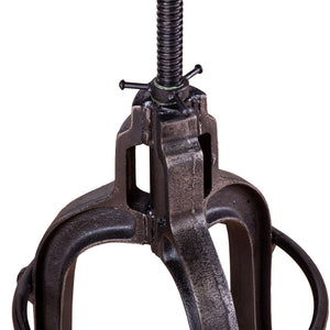 Wellington Adjusting Stool, Cowhide