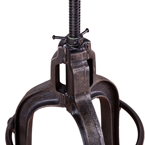 Wellington Adjusting Stool, Cowhide
