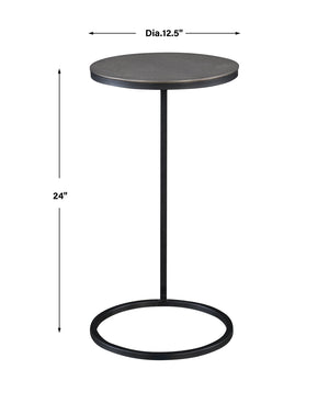 Brunei Nickel Accent/Drink Table