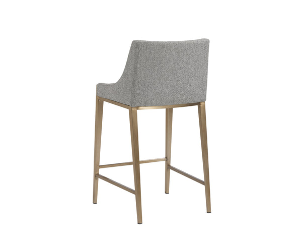 DIONNE COUNTER STOOL - MONUMENT PEBBLE