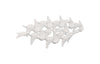 Flock of Birds Wall Art, Matte White