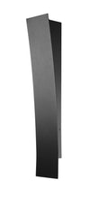 Landrum 1 Light Outdoor Wall Sconce in Black Finish