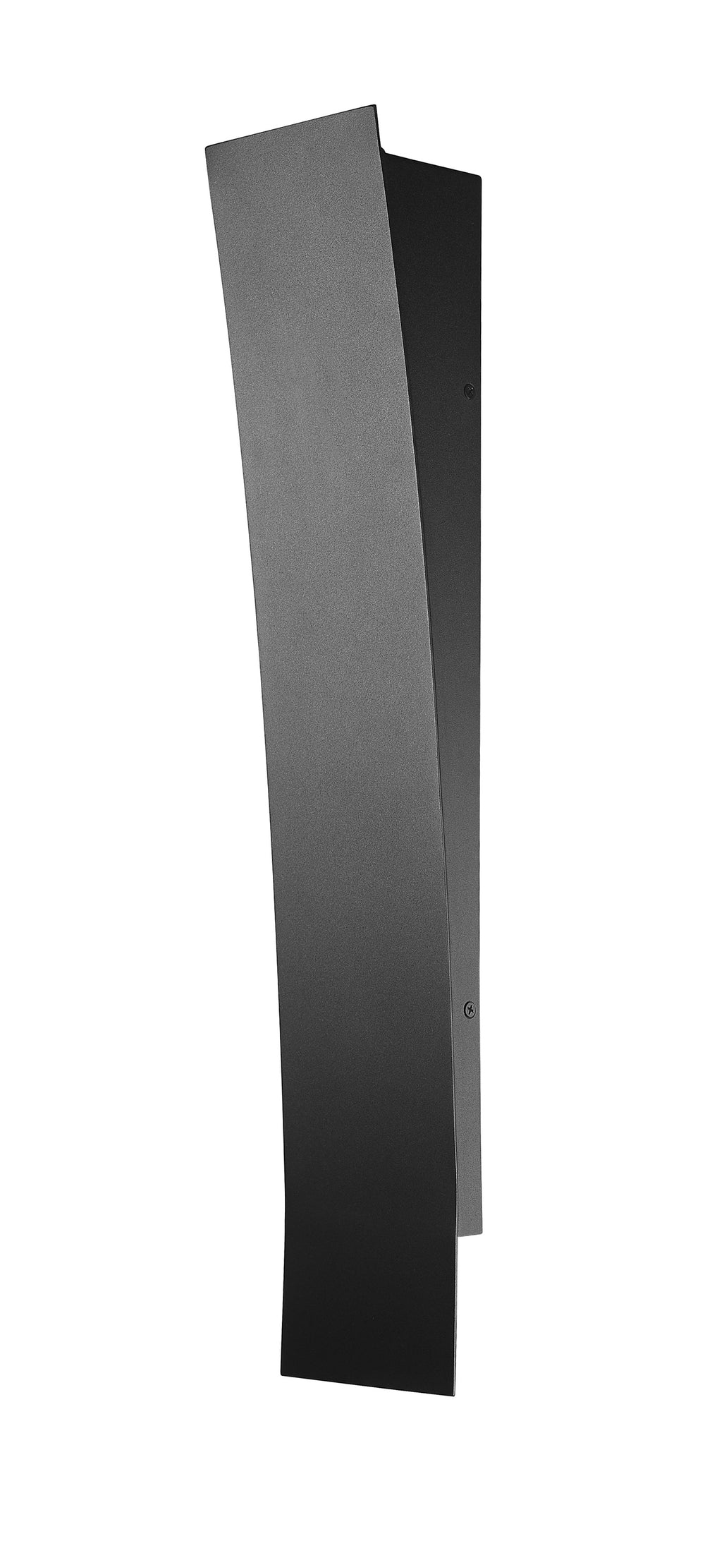Landrum 1 Light Outdoor Wall Sconce in Black Finish