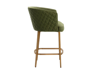 CORNELLA COUNTER STOOL - MEG OLIVE