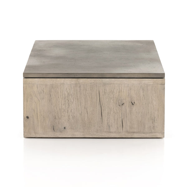 Faro Coffee Table In Dark Grey Concrete