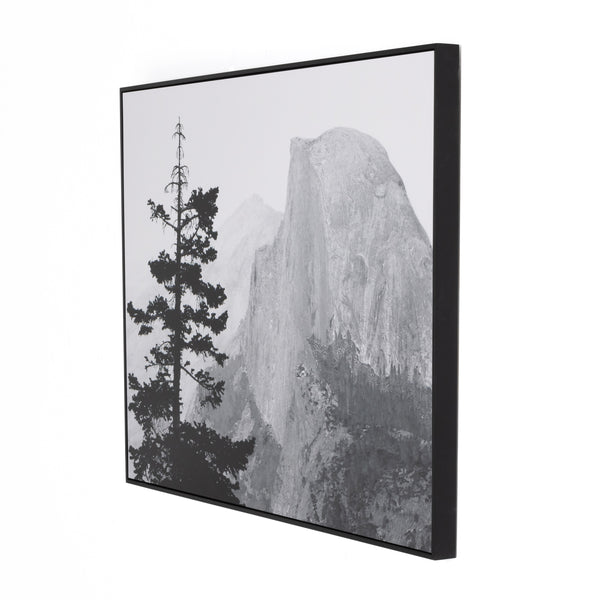 Half Dome From Glacier Point By Getty In Bl
