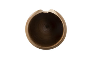 Interval Wood Vase, Natural, Smallall