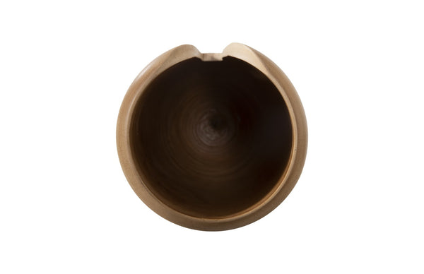 Interval Wood Vase, Natural, Smallall