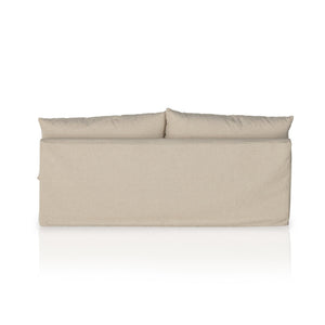Grant Slipcover Sectional In Antwerp Natural And Espresso