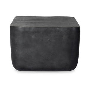 Basil Outdoor Rectangle Coffee Table Large In Grey
