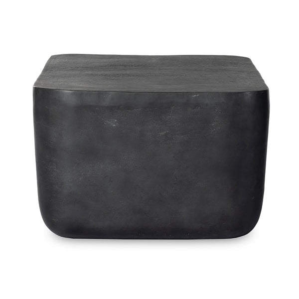 Basil Outdoor Rectangle Coffee Table Large In Grey