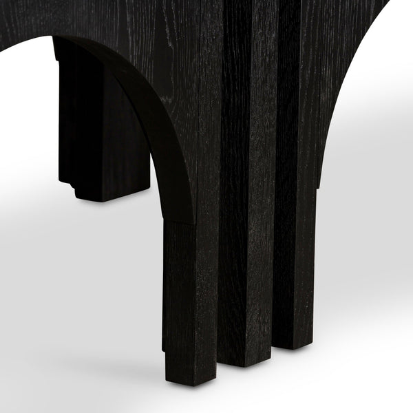 Amara Coffee Table - Black Oak Veneer