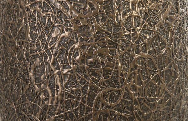 String Theory Planter, Bronze, Medium