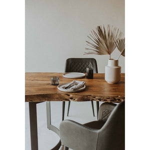 Moe's Bent Extra Small Acacia Dining Table