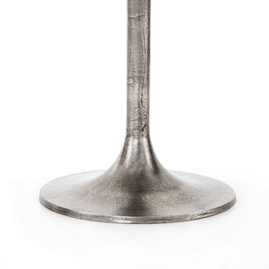 Simone Counter Table In Raw Antique Nickel