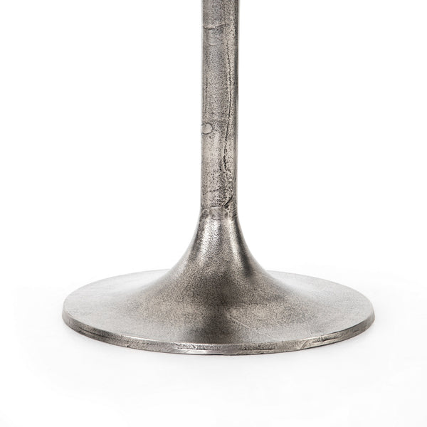 Simone Counter Table In Raw Antique Nickel