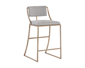 MAKENA COUNTER STOOL - MONUMENT PEBBLE