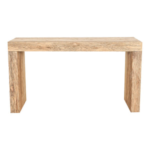 Evander Console Table in Natural Reclaimed Oak