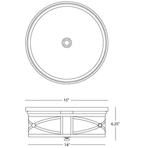 Chase Flushmount