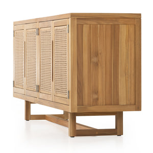 Merit Outdoor Sideboard In Natural Teak