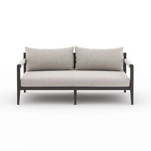Sherwood Outdoor Sofa 63" in Bronze/Stone