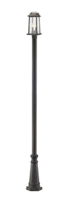 Millworks 2 Light Outdoor Post Mounted Fixture in Oil Rubbed Bronze Finish