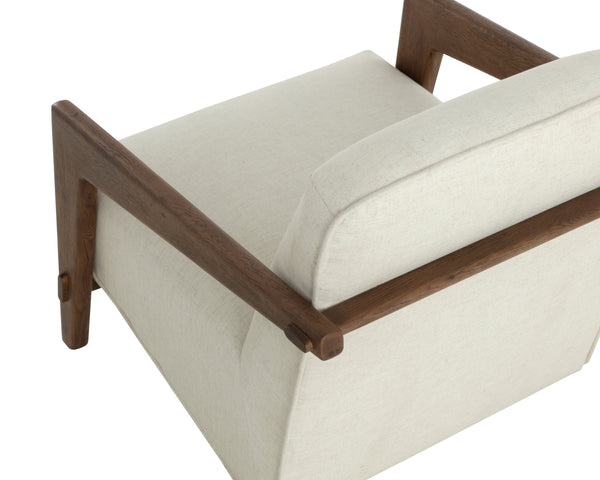 BOSCO LOUNGE CHAIR - GERALT LINEN