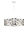 Dealey 8 Light Chandelier in Chrome Finish