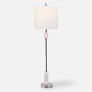 Sussex Nickel Buffet Lamp
