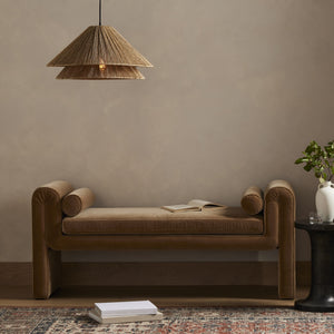 Mitchell Accent Bench in Surrey Camel