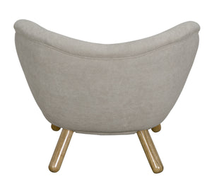 Valerie Chair with Wheat Fabric