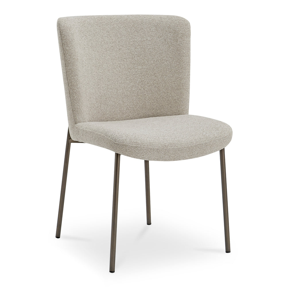 Moe's Early Dining Chair Set of 2 in Beige