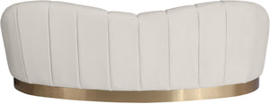Jesse Sofa In Cream Velvet
