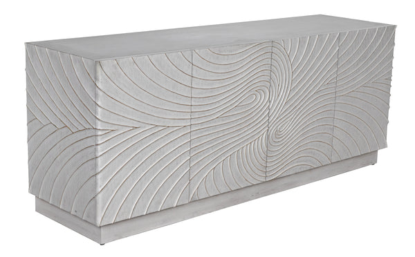 Cavalier Mahogany and Veneer Sideboard in White Wash Finish