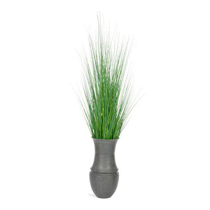 Bluestem Grass in Grecco Urn