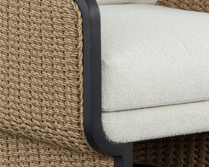 OLBIA LOUNGE CHAIR - LOUIS CREAM