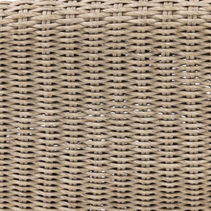 Portia Outdoor Chaise Lounge In White