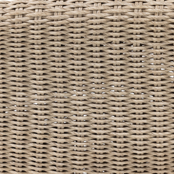 Portia Outdoor Chaise Lounge In White