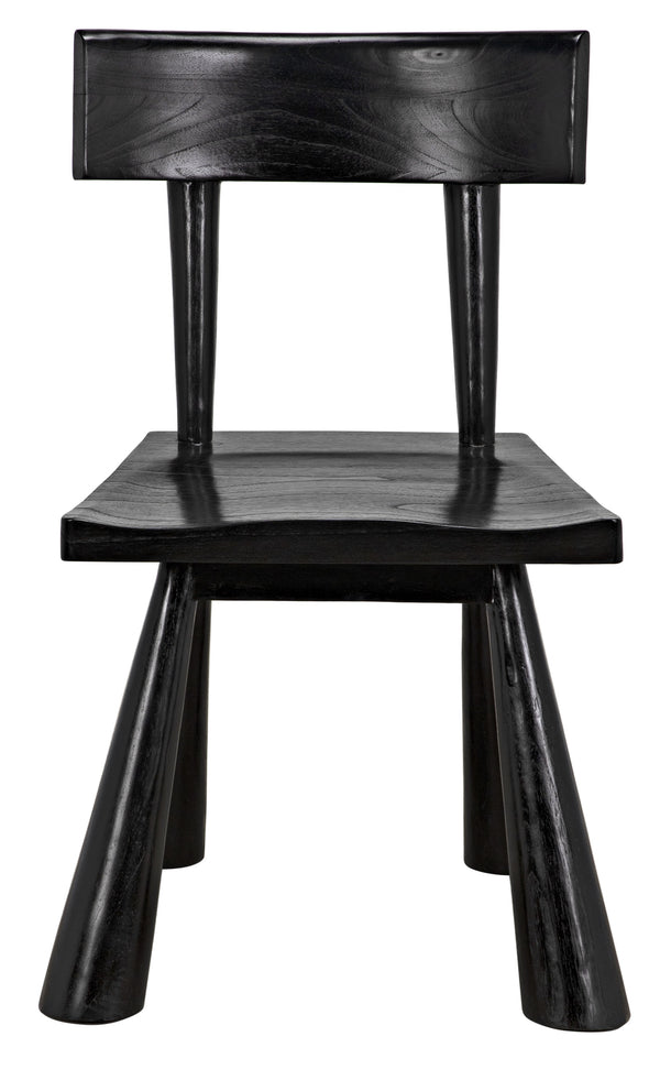 Gilbert Sungkai/Mindi Chair in Charcoal Black