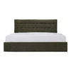 Moe's Sebastion King Storage Bed in Green