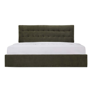 Moe's Sebastion King Storage Bed in Green