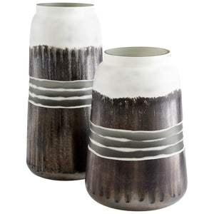 Borneo Vase in Black and White