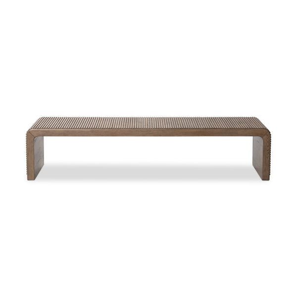 Leo Coffee Table in Rustic Grey