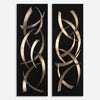 Brushstrokes Metal Wall Panels