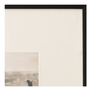 Moe's Strand 2 Framed Print with Wood Frame