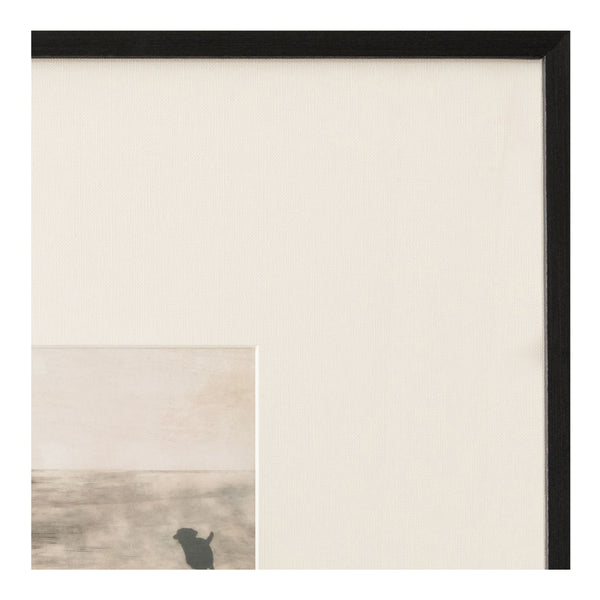 Moe's Strand 2 Framed Print with Wood Frame