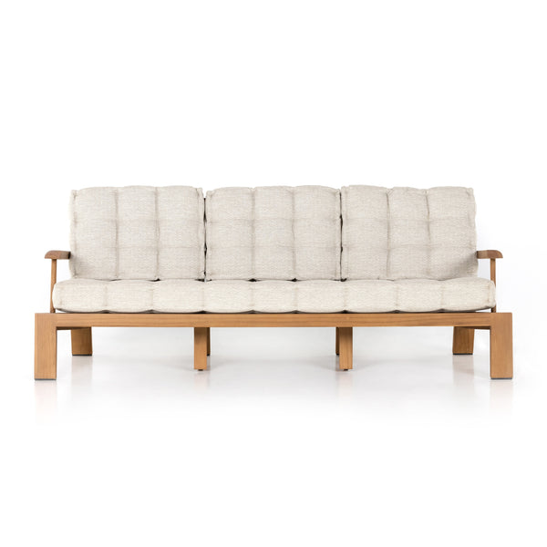 Beck Outdoor Sofa 85" In Natural Teak