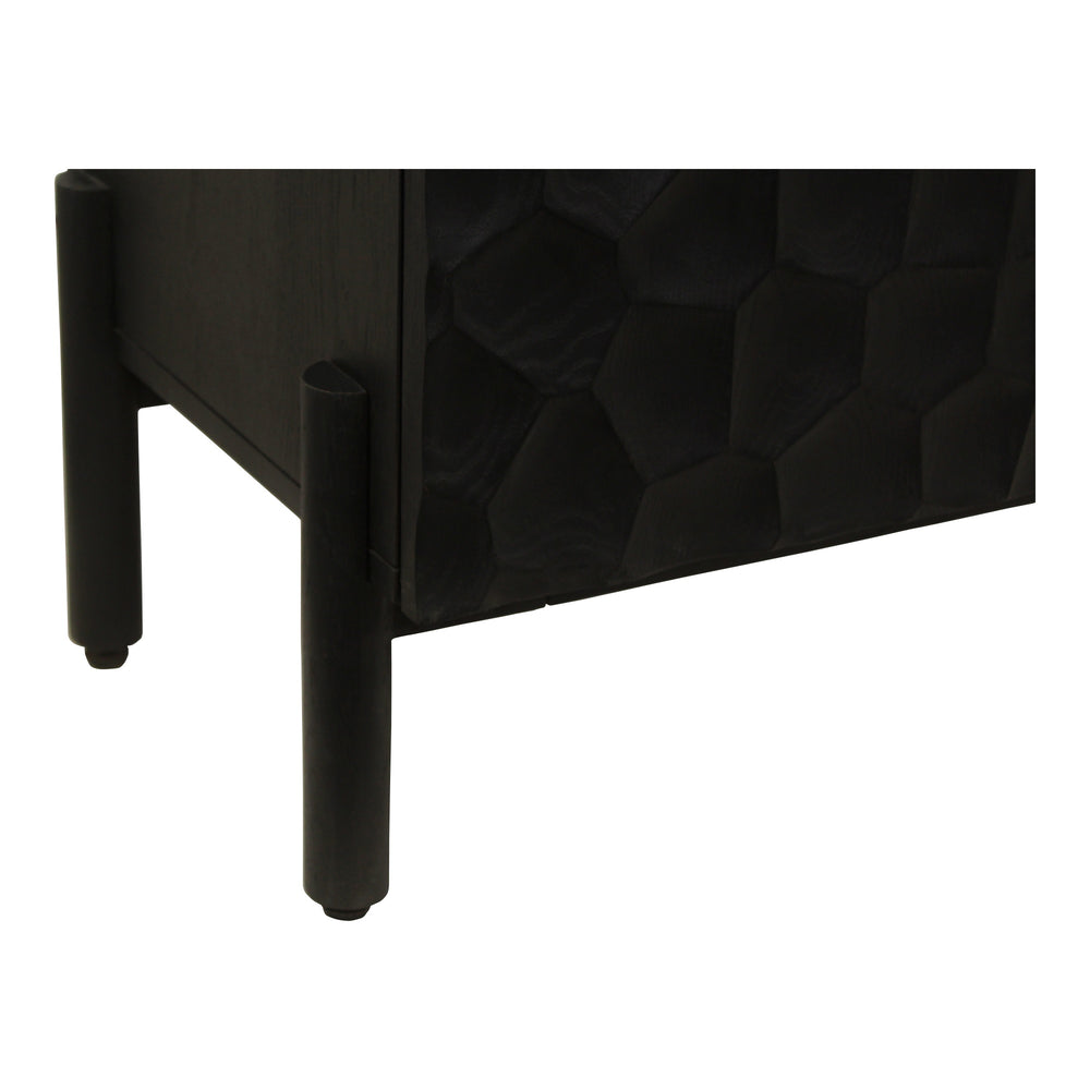 Misaki Sideboard in Black Oak Finish