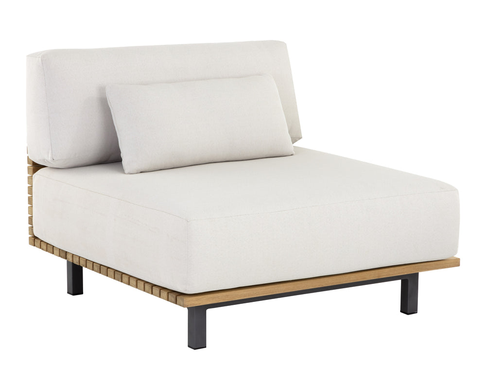 GENEVE MODULAR - ARMLESS CHAIR - PALAZZO CREAM